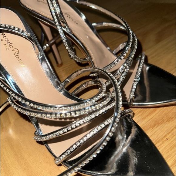 GIANVITO ROSSI LEATHER SANDAL - Picture 8 of 8